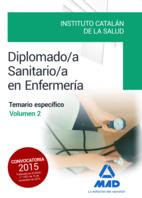 DIPLOMADO/A SANITARIO/A EN ENFERMERÍA DEL INSTITUTO CATALÁN DE LA SALUD. TEMARIO | 9788490936351 | VV.AA. | Llibres Parcir | Llibreria Parcir | Llibreria online de Manresa | Comprar llibres en català i castellà online