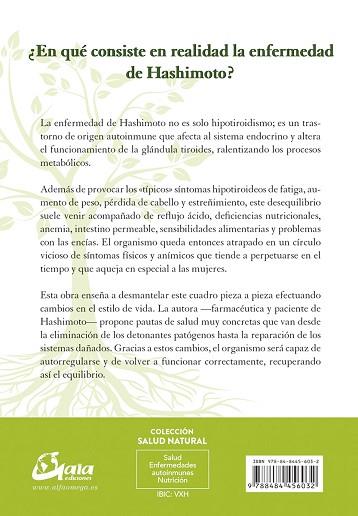 TIROIDITIS DE HASHIMOTO | 9788484456032 | WENTZ, IZABELLA | Llibres Parcir | Llibreria Parcir | Llibreria online de Manresa | Comprar llibres en català i castellà online