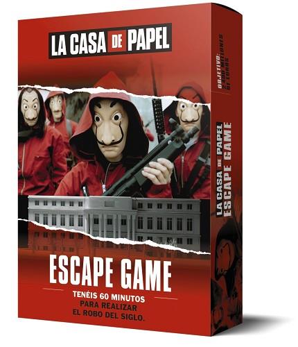 LA CASA DE PAPEL. ESCAPE GAME | 9788417720438 | LAROUSSE EDITORIAL | Llibres Parcir | Llibreria Parcir | Llibreria online de Manresa | Comprar llibres en català i castellà online