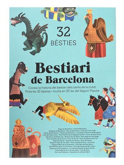 BESTIARI DE BARCELONA. 32 BÈSTIES | 9788491563747 | ALONSO CRUZET, NICOLÀS/BERLOSO CLARÀ, LAIA | Llibres Parcir | Llibreria Parcir | Llibreria online de Manresa | Comprar llibres en català i castellà online
