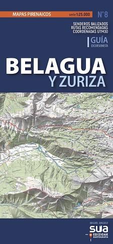 BELAGUA Y ZURIZA 1:25.000 -SUA | 9788482167343 | AA.VV | Llibres Parcir | Llibreria Parcir | Llibreria online de Manresa | Comprar llibres en català i castellà online