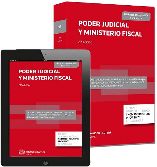 PODER JUDICIAL Y MINISTERIO FISCAL (PAPEL + E-BOOK) | 9788447048250 | CIVITAS, DEPARTAMENTO DE REDACCIÓN | Llibres Parcir | Llibreria Parcir | Llibreria online de Manresa | Comprar llibres en català i castellà online