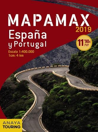 MAPAMAX - 2019 | 9788491581635 | ANAYA TOURING | Llibres Parcir | Llibreria Parcir | Llibreria online de Manresa | Comprar llibres en català i castellà online
