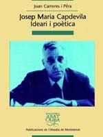 JOSEP MARIA CAPDEVILA IDEARI I POETICA | 9788484155133 | CARRERES I PERA JOAN | Llibres Parcir | Llibreria Parcir | Llibreria online de Manresa | Comprar llibres en català i castellà online