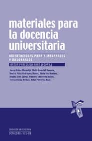 MATERIALES PARA LA DOCENCIA UNIVERSITARIA | 9788480637442 | PARCERISA | Llibres Parcir | Llibreria Parcir | Llibreria online de Manresa | Comprar llibres en català i castellà online