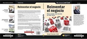 REINVENTAR EL NEGOCIO para vender mas barato o mas caro | 9788492956265 | JOSEP FRANCESC VALLS | Llibres Parcir | Librería Parcir | Librería online de Manresa | Comprar libros en catalán y castellano online