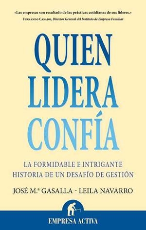 QUIEN LIDERA CONFIA | 9788492452620 | GASALLA J M | Llibres Parcir | Llibreria Parcir | Llibreria online de Manresa | Comprar llibres en català i castellà online