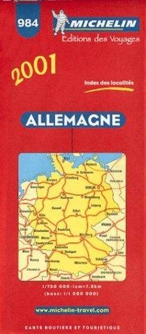 MAPA 984 ALEMANIA 2001 | 9782060001647 | AA.VV. | Llibres Parcir | Llibreria Parcir | Llibreria online de Manresa | Comprar llibres en català i castellà online