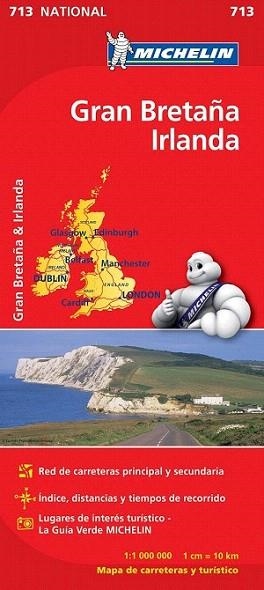 Mapa713 National Gran Bretaña, Irlanda | 9782067170308 | Varios autores | Llibres Parcir | Llibreria Parcir | Llibreria online de Manresa | Comprar llibres en català i castellà online