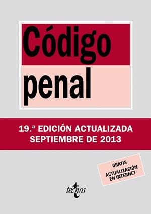 CÓDIGO PENAL | 9788430958634 | EDITORIAL TECNOS | Llibres Parcir | Llibreria Parcir | Llibreria online de Manresa | Comprar llibres en català i castellà online