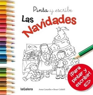 PINTA Y ESCRIBE LAS NAVIDADES | 9788424649388 | CANYELLES ROCA, ANNA | Llibres Parcir | Llibreria Parcir | Llibreria online de Manresa | Comprar llibres en català i castellà online