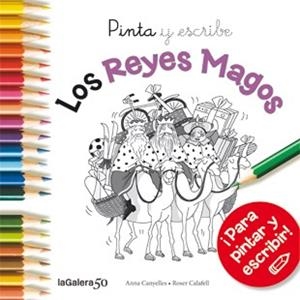 PINTA Y ESCRIBE LOS REYES MAGOS | 9788424648855 | CANYELLES, ANNA | Llibres Parcir | Llibreria Parcir | Llibreria online de Manresa | Comprar llibres en català i castellà online