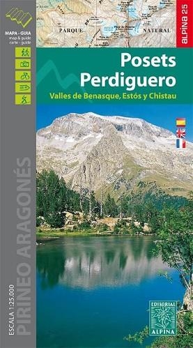 POSETS PERDIGUERO 1:25.000 -ALPINA | 9788480906128 | Llibres Parcir | Librería Parcir | Librería online de Manresa | Comprar libros en catalán y castellano online