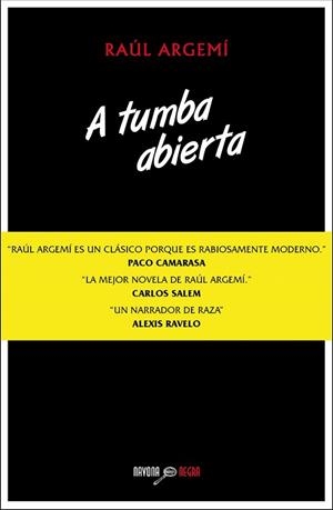 A TUMBA ABIERTA | 9788416259199 | ARGEMÍ, RAÚL | Llibres Parcir | Llibreria Parcir | Llibreria online de Manresa | Comprar llibres en català i castellà online