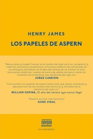 LOS PAPELES DE ASPERN | 9788416259229 | JAMES, H | Llibres Parcir | Librería Parcir | Librería online de Manresa | Comprar libros en catalán y castellano online