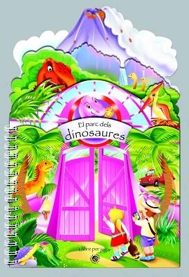 EL PARC DELS DINOSAURES (LLIBRE JOC) | 9788490943472 | LLIBRE PERFIL VOLCÀ TROQUELAT AMB ESPIRAL EXTERIOR | Llibres Parcir | Librería Parcir | Librería online de Manresa | Comprar libros en catalán y castellano online