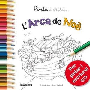 PINTA I ESCRIU : L'ARCA DE NOÈ | 9788424654610 | SANS MESTRE, CRISTINA | Llibres Parcir | Llibreria Parcir | Llibreria online de Manresa | Comprar llibres en català i castellà online