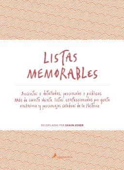 LISTAS MEMORABLES | 9788498387179 | USHER, SHAUN | Llibres Parcir | Llibreria Parcir | Llibreria online de Manresa | Comprar llibres en català i castellà online