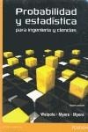 PROBABILIDAD Y ESTADISTICA PARA INGENIEROS Y CIENCIAS, 9ED | 9786073214179 | MYERS/WALPOLE | Llibres Parcir | Llibreria Parcir | Llibreria online de Manresa | Comprar llibres en català i castellà online