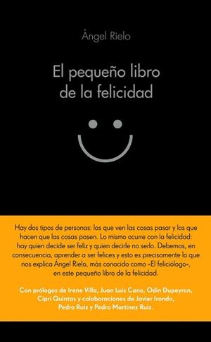 EL PEQUEÑO LIBRO DE LA FELICIDAD | 9788416253708 | ÁNGEL RIELO FERNÁNDEZ | Llibres Parcir | Librería Parcir | Librería online de Manresa | Comprar libros en catalán y castellano online