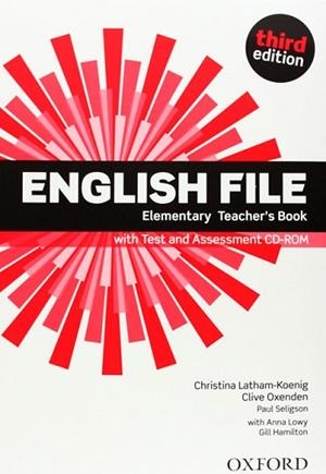 ENGLISH FILE ELEMENTARY: TEACHER'S BOOK &TEST CD PACK 3RD EDITION | 9780194598743 | OXENDEN, CLIVE | Llibres Parcir | Librería Parcir | Librería online de Manresa | Comprar libros en catalán y castellano online