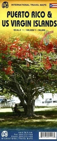 PUERTO RICO 1:190.000 & US VIRGIN ISLANDS 1:50.000 -ITMB | 9781553415114 | Llibres Parcir | Librería Parcir | Librería online de Manresa | Comprar libros en catalán y castellano online