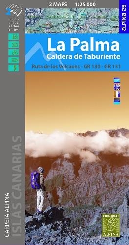 LA PALMA 1:25.000 [2 MAPAS] -ALPINA | 9788480906876 | AA.VV. | Llibres Parcir | Llibreria Parcir | Llibreria online de Manresa | Comprar llibres en català i castellà online