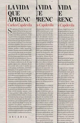LA VIDA QUE APRENC | 9788494616365 | CAPDEVILA PLANDIURA, CARLES | Llibres Parcir | Librería Parcir | Librería online de Manresa | Comprar libros en catalán y castellano online