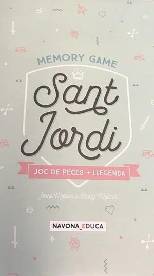 MEMORY GAME. SANT JORDI | 9788416259816 | MOLINA, SARAY I JENI | Llibres Parcir | Llibreria Parcir | Llibreria online de Manresa | Comprar llibres en català i castellà online