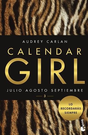 CALENDAR GIRL 3 | 9788408173342 | CARLAN, AUDREY | Llibres Parcir | Librería Parcir | Librería online de Manresa | Comprar libros en catalán y castellano online