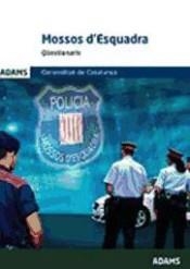 MOSSOS D.ESQUADRA QUESTIONARIS . GENERALITAT | 9788491473374 | Llibres Parcir | Librería Parcir | Librería online de Manresa | Comprar libros en catalán y castellano online