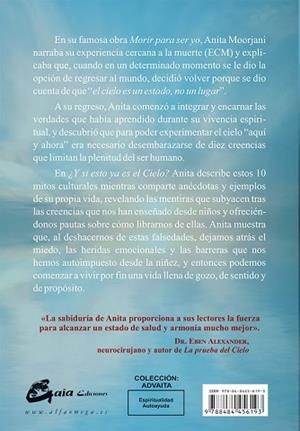 ¿Y SI ESTO YA ES EL CIELO? | 9788484456193 | MOORJANI, ANITA | Llibres Parcir | Librería Parcir | Librería online de Manresa | Comprar libros en catalán y castellano online