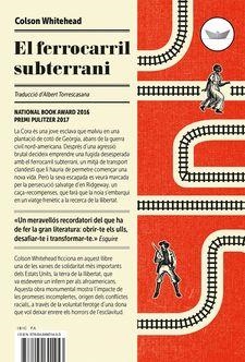 EL FERROCARRIL SUBTERRANI | 9788494601453 | WHITEHEAD, COLSON | Llibres Parcir | Librería Parcir | Librería online de Manresa | Comprar libros en catalán y castellano online
