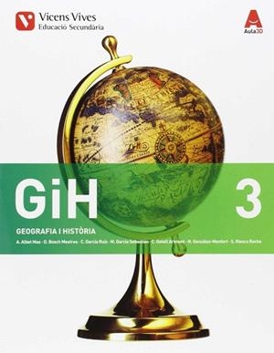GIH 3 (GEOGRAFIA I HISTORIA ESO ) AULA 3D | 9788468231976 | ALBET MAS, ABEL / BOSCH MESTRES, DOLORS / GARCIA SEBASTIAN, MARGARITA / GATELL ARIMONT, CRISTINA / G | Llibres Parcir | Librería Parcir | Librería online de Manresa | Comprar libros en catalán y castellano online