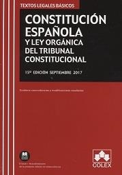 CONSTITUCIÓN ESPAÑOLA Y LEY ORGÁNICA DEL TRIBUNAL CONSTITUCIONAL | 9788417135140 | EDITORIAL COLEX S.L. | Llibres Parcir | Llibreria Parcir | Llibreria online de Manresa | Comprar llibres en català i castellà online
