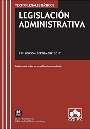 LEGISLACIÓN ADMINISTRATIVA | 9788417135379 | EDITORIAL COLEX S.L. | Llibres Parcir | Llibreria Parcir | Llibreria online de Manresa | Comprar llibres en català i castellà online
