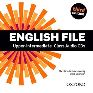 ENGLISH FILE UPPER-INTERMEDIATE CLASS: CD (3RD EDITION) | 9780194558587 | OXENDEN, CLIVE | Llibres Parcir | Librería Parcir | Librería online de Manresa | Comprar libros en catalán y castellano online