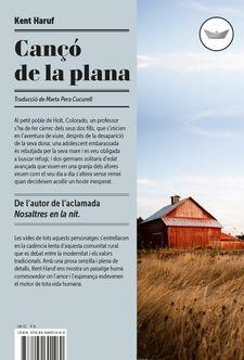 CANçó DE LA PLANA | 9788494601484 | HARUF, KENT | Llibres Parcir | Librería Parcir | Librería online de Manresa | Comprar libros en catalán y castellano online