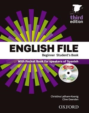 ENGLISH FILE BEGINNER SB+WB W/O PK 3ED | 9780194501538 | OXENDEN, CLIVE | Llibres Parcir | Librería Parcir | Librería online de Manresa | Comprar libros en catalán y castellano online