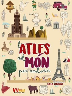 ATLES DEL MÓN PER ACOLORIR (VVKIDS) | 9788468243719 | LOMBARDO, GIULIA | Llibres Parcir | Librería Parcir | Librería online de Manresa | Comprar libros en catalán y castellano online
