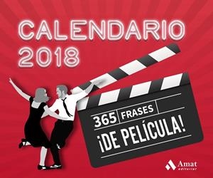 CALENDARIO CINE 2018 | 9788497359825 | AMAT EDITORIAL | Llibres Parcir | Llibreria Parcir | Llibreria online de Manresa | Comprar llibres en català i castellà online