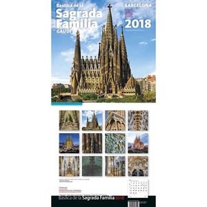 CALENDARI 2018 BARCELONA - GRAN  S. FAMÍLIA | 8424455180049 | Llibres Parcir | Librería Parcir | Librería online de Manresa | Comprar libros en catalán y castellano online