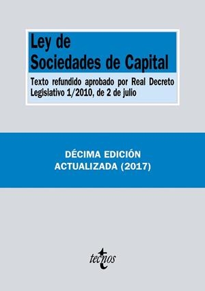 LEY DE SOCIEDADES DE CAPITAL | 9788430971435 | EDITORIAL TECNOS | Llibres Parcir | Librería Parcir | Librería online de Manresa | Comprar libros en catalán y castellano online