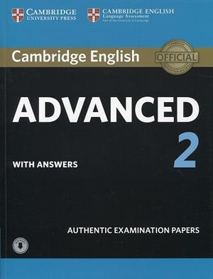 CAMBRIDGE ENGLISH ADVANCED 2 STUDENT'S BOOK WITH ANSWERS AND AUDIO | 9781316504499 | CAMBRIDGE UNIVERSITY PRESS | Llibres Parcir | Llibreria Parcir | Llibreria online de Manresa | Comprar llibres en català i castellà online