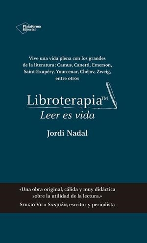 LIBROTERAPIAX02122; | 9788417114718 | NADAL, JORDI | Llibres Parcir | Librería Parcir | Librería online de Manresa | Comprar libros en catalán y castellano online