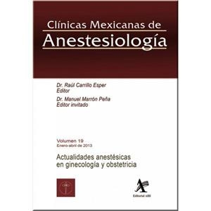 ACTUALIDADES ANESTÉSICAS EN GINECOLOGÍA Y OBSTETRICIA | PODI72931 | CARRILLO ESPER  RAÚL | Llibres Parcir | Librería Parcir | Librería online de Manresa | Comprar libros en catalán y castellano online