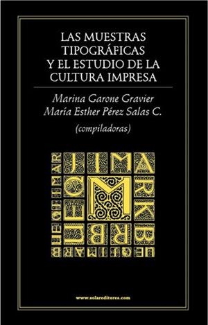 MUESTRAS TIPOGRÁFICAS Y EL ESTUDIO DE LA CULTURA IMPRESA | PODI27919 | GARONÉ GRAVIER  MARINA/PÉREZ SALAS C.  MARÍA ESTHER | Llibres Parcir | Librería Parcir | Librería online de Manresa | Comprar libros en catalán y castellano online