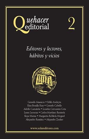 QUEHACER EDITORIAL 2 | PODI28060 | ZENKER  ALEJANDRO | Llibres Parcir | Librería Parcir | Librería online de Manresa | Comprar libros en catalán y castellano online