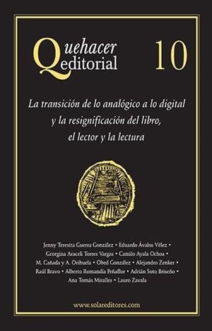 QUEHACER EDITORIAL 10 | PODI27952 | ZENKER  ALEJANDRO | Llibres Parcir | Librería Parcir | Librería online de Manresa | Comprar libros en catalán y castellano online