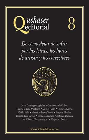 QUEHACER EDITORIAL 8 | PODI27958 | ZENKER  ALEJANDRO | Llibres Parcir | Librería Parcir | Librería online de Manresa | Comprar libros en catalán y castellano online